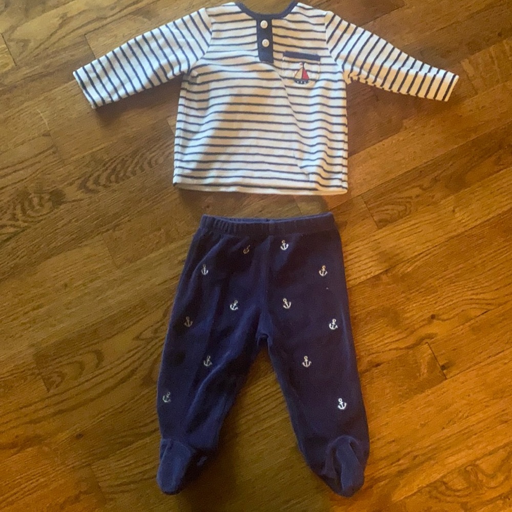 Little me size 6 months Valore set